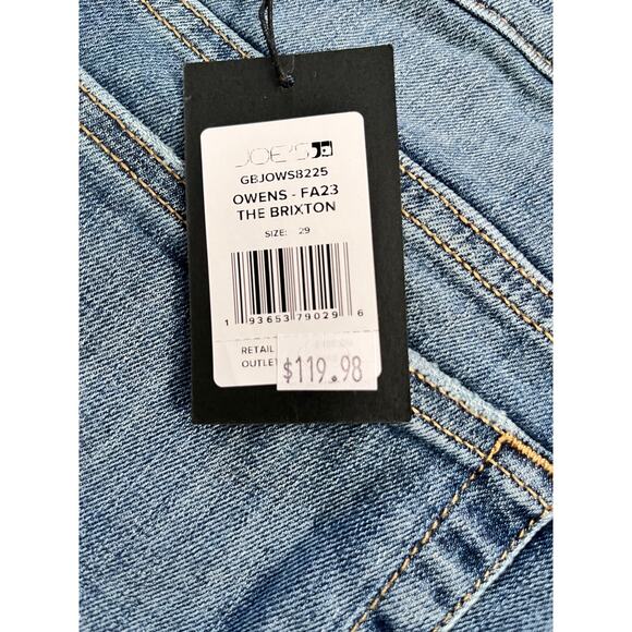 JOE'S JEANS Men's THE BRIXTON STRAIGHT + NARROW Sz 29 NWT - Picture 5 of 10